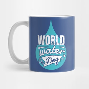 water conservation on world water day Mug